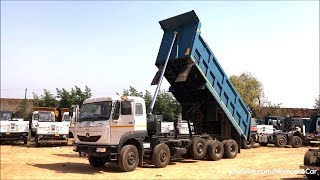 Tata Signa 3718TK Tipper Truck 2019  Reallife review [upl. by Teahan]