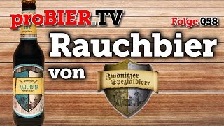 proBIERTV  Rauchbier von Zwönitzer  058  Craft Beer Review [upl. by Nodla]