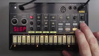 Hip Hop Groove with a Korg Volca Beats [upl. by Esac790]