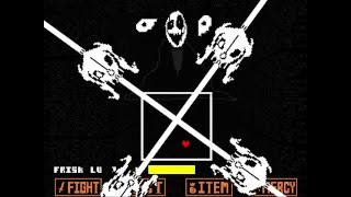 Undertale  Gaster amp Deprived Gaster Fight Fanmade [upl. by Lonyer]