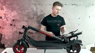 TECHTRON ULTRA 5000 ELECTRIC SCOOTER  UNBOXING  ESCOOTER  NEW PRODUCT  SETUP  UK BRAND [upl. by Tray]