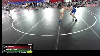 170 Lbs Cons Round 2  Charley Murray IL Vs Jackson Van Kley IA 10ac [upl. by Dyob]