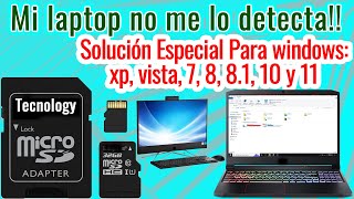 Mi PC no Reconoce mi Tarjeta MicroSDHCCX Solución Definitiva para 2024 Fácil y Sencillo [upl. by Sirraf420]