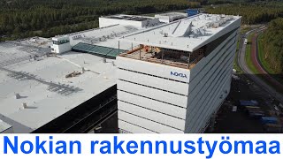 Nokian rakennustyömaa Oulussa 2424 [upl. by Earaj414]