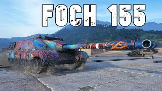 World of Tanks AMX 50 Foch 155  7 Kills 95K Damage [upl. by Ney]