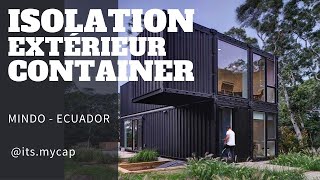 Isolation Extérieure Container et astuces en prime [upl. by Meesaw]