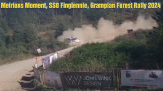 Meirions Moment SS8 Finglennie 2 Grampian Forest Rally 2024 [upl. by Tonjes]