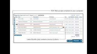 Elsevier revision submission of Latex source file [upl. by Ardine103]