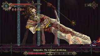 Blasphemous Melquíades The Exhumed Archbishop Boss Battle [upl. by Elletnwahs]