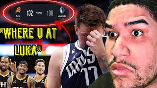 The SUNS OWN THE MAVS Dallas Mavericks vs Phoenix Suns Full Game Highlights REACTION [upl. by Eirotal]