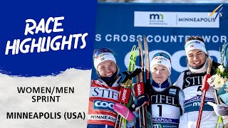 Sundling and Klaebo win first World Cup races in US since 2001  FIS Cross Country World Cup 2324 [upl. by Eibo]