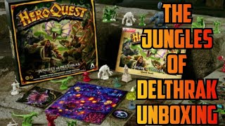 HeroQuest Delthrak Jungle  Unboxing amp First Impressions [upl. by Arlana]