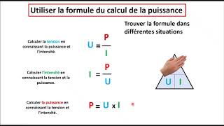 Énergie  Épisode 17 Utilisation de la formule du calcul de la puissance 3ème [upl. by Anzovin]