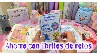 AHORRO CON LIBRITOS DE RETOS 💵💰🍀💌🎲💝 sistemadesobres ahorramas ahorraahora [upl. by Nrehtac469]