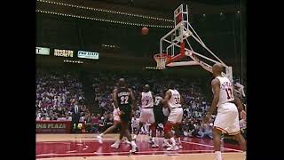 This Day in History Clyde Drexlers remarkable finger roll [upl. by Ailad86]