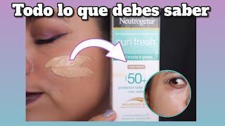 Neutrogena Sun Fresh ¡Todo Lo Que Debes Saber [upl. by Ahsinirt]