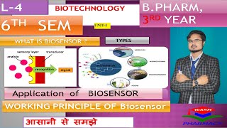 what is biosensorbiosensorbiosensor in hindibiosensor in biotechnologybiosensor in biotechnology [upl. by Martinelli342]