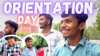 ORIENTATION DAY IN CHANDIGARH UNIVERSITY  Chandigarh University Vlog  Chandigarh University [upl. by Enneiviv]