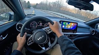 2024 Kia Forte GTLine  POV Test Drive [upl. by Adnawat]