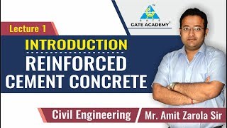 Introduction  Lecture 1  Reinforced Cement Concrete [upl. by Ahsetel814]