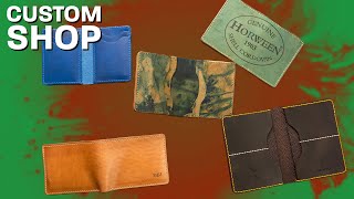 Custom Shop Wallets [upl. by Rashida]