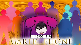 【Gartic Phone】ヒーロー全員、黒電話前待機中！【佐伯イッテツ視点】 [upl. by Bartholemy270]