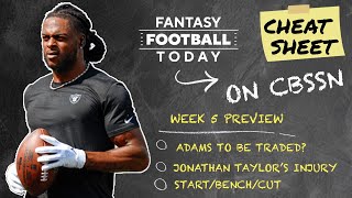 Davante Adams to be TRADED RB Injury Updates StartBenchCut amp More  2024 Fantasy Football Advice [upl. by Nnanerak]