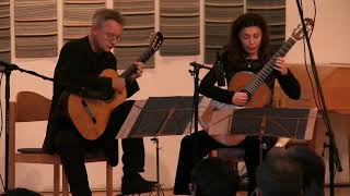 Franz Burkhart Toccata  guitar duo DadomoHoppstock [upl. by Berta771]