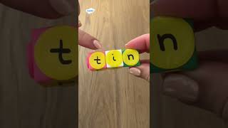 CVC word cubes phonics [upl. by Adnil]