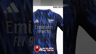 Arsenal 2526 Away Kit color design prediction reactions arsenal arsenalism footyfashion [upl. by Brinna]