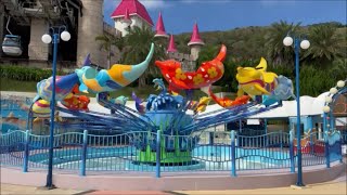 Donny the Flying Dolphin Theme Park Ride [upl. by Ahsekat263]