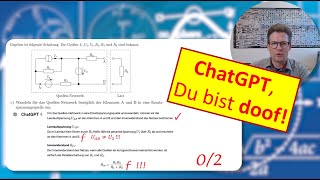 Kann ChatGPT4 Klausuraufgaben lösen [upl. by Ginzburg]