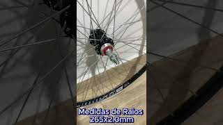 Par de Rodas 26x1122 para Bicicletas com Cubos de Rolamentos ciclismo Bicicleta mercadolivre [upl. by Leumas]