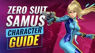 Learn How to Play Zero Suit Samus in Smash Bros Ultimate [upl. by Adela280]