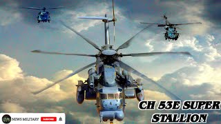 AMAZING  US Air Force Begins Deploying CH53E Super Stallions [upl. by Enelyk]