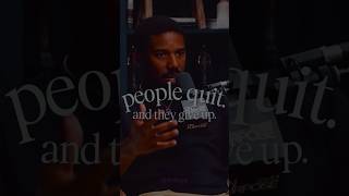 People Quit And Give Up  Michael B Jordan motivation michaelbjordan shorts creed sad [upl. by Coltin60]