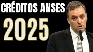 CRÉDITOS ANSES 2025 [upl. by Atekram]