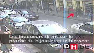 Exclusif la vidéo du braquage meurtrier à Ixelles [upl. by Navets]