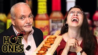 Can Mexicans Survive the Hot Ones Challenge  Intermediate Spanish [upl. by Deutsch]