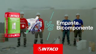 Comparativo  Pastimax S Acrílico Interior vs Empaste Bicomponente [upl. by Yrocaj]