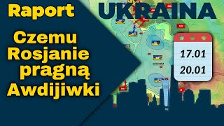 Raport Ukraina czemu Rosjanie pragną Awdijiwki 1701  200124 [upl. by Gaul]