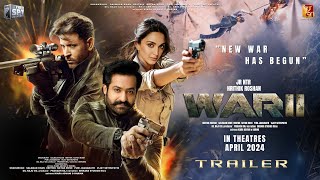 WAR 2  Trailer  Hrithik Roshan  Jr NTR  Salman Khan amp Shah Rukh Khan  Kiara Advani  Yash Raj [upl. by Adnhoj]