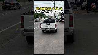 2004 Nissan Frontier 24L w FLOWMASTER DELTA 40 SERIES [upl. by Opiak309]