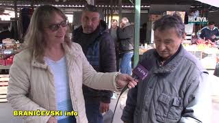 Pijaca u Petrovcu pred Veliki petak i Vaskrs RTV MLAVA 24042019 [upl. by Riess230]