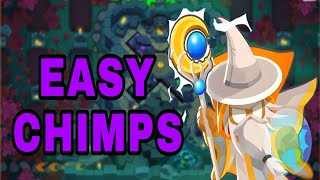 Encrypted CHIMPS Guide for BTD6  Straightforward Strategy [upl. by Ecirtael346]