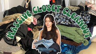 Massive Closet Cleanout  Try On ♡ [upl. by Kahaleel]