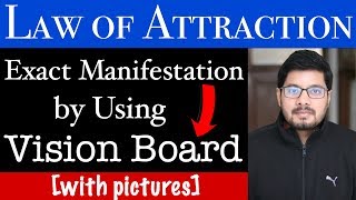 MANIFESTATION 128 Get What You Want with Law of Attraction using Vision Board  Money amp Business [upl. by Nylyahs692]