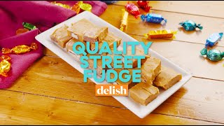 Quality Street Fudge  Delish UK [upl. by Resee]