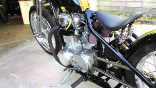 1972 XS650 BOBBER HD [upl. by Aketahs108]