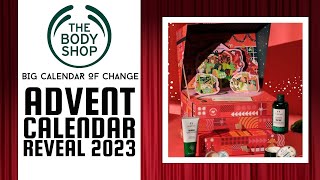 THE BODY SHOP BIG CALENDAR OF CHANGE REVEAL 2023 [upl. by Estis795]